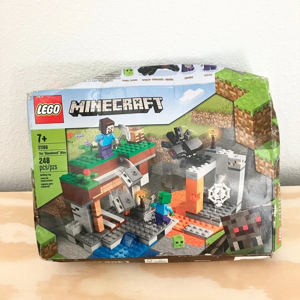 LEGO Minecraft The Abandoned Mine 21166 Building Kit Playset 248pcs‎